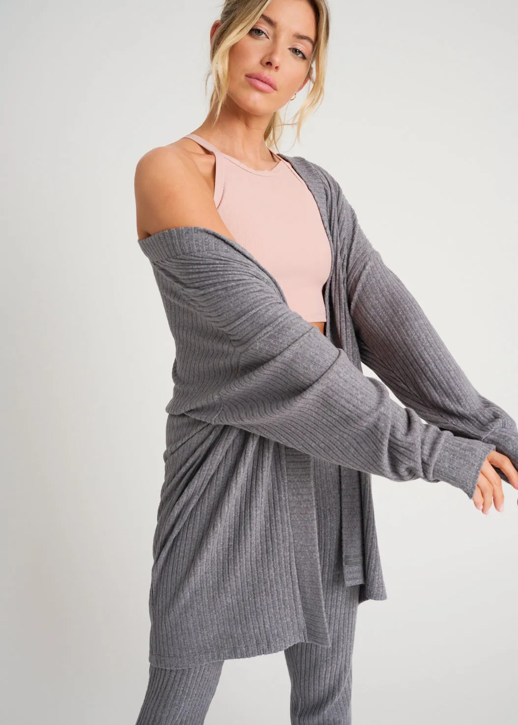 Cool Gray Mix Recycled Leisure Fly Away sold by Everyday Sunday