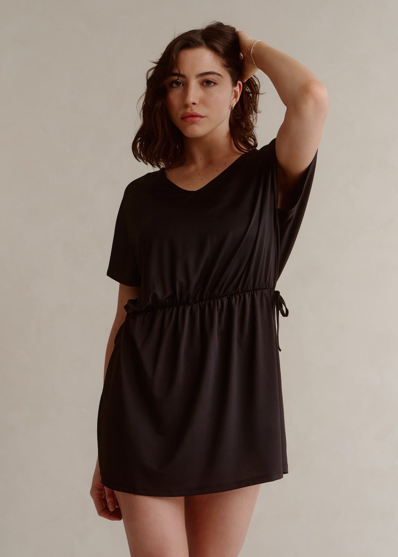 Black Cover-up Tunic sold by Everyday Sunday