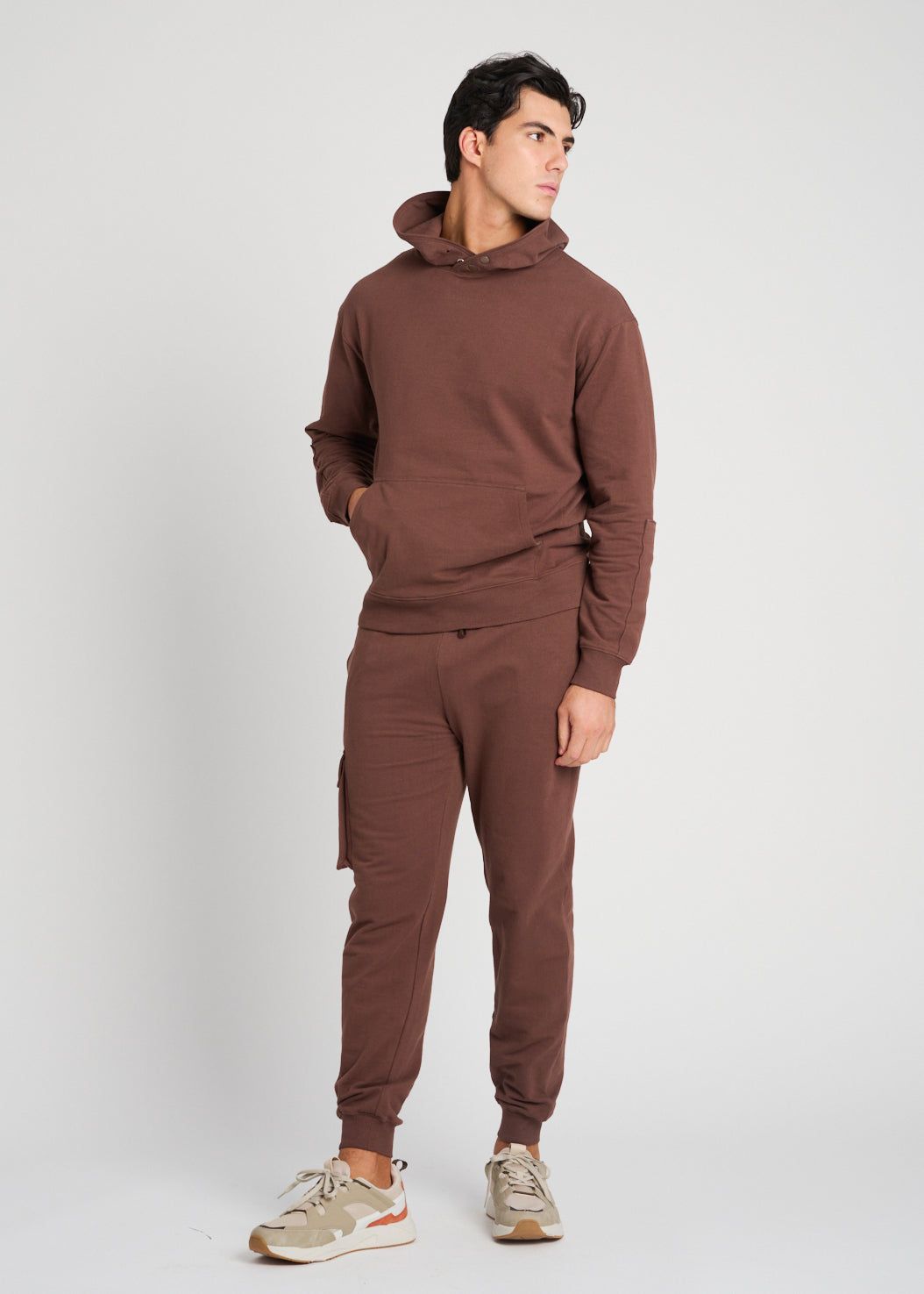 Chestnut Organic Comfort Hoodie sold by Everyday Sunday