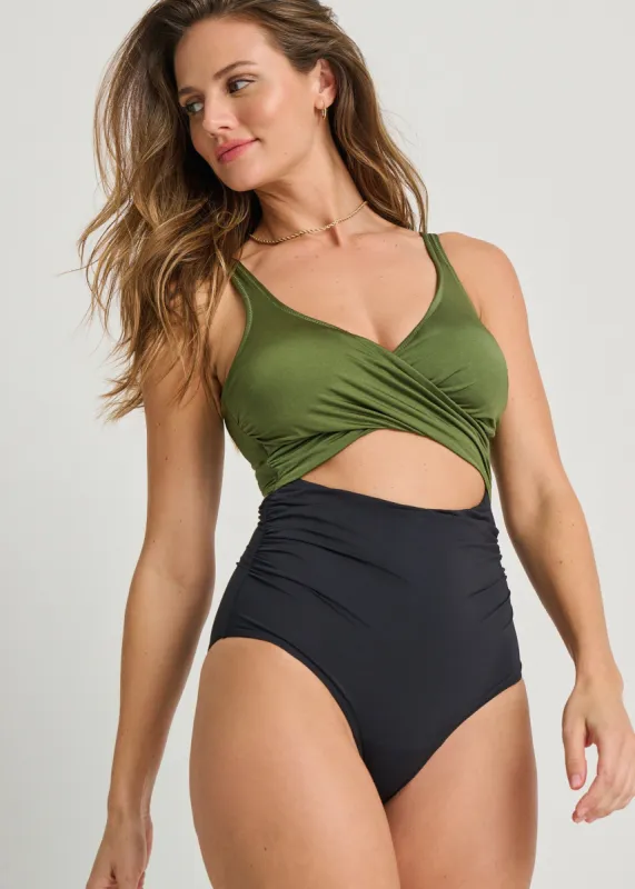 Cypress Wrap One-Piece sold by Everyday Sunday