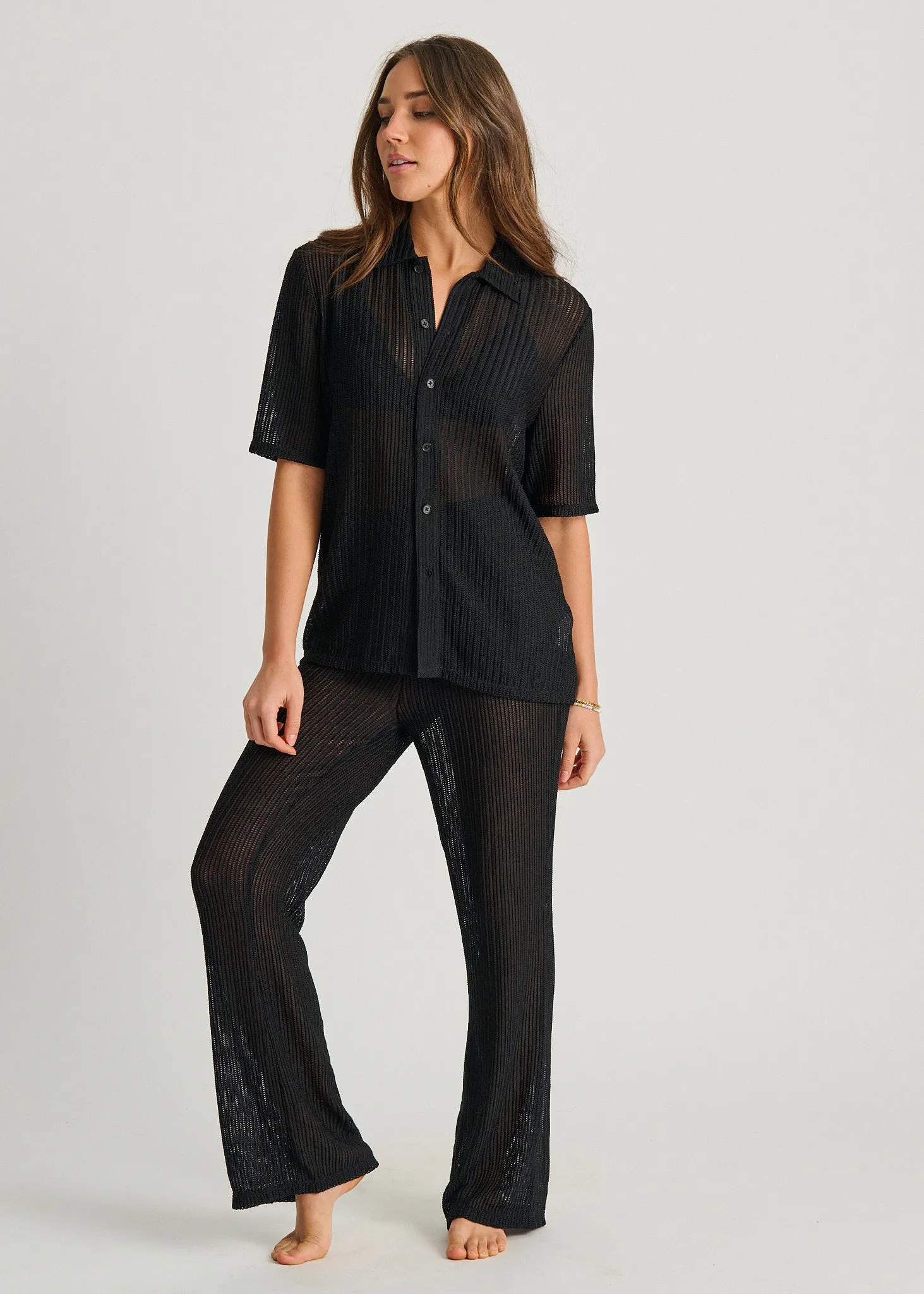 Chevron Cover-Up Shirt sold by Everyday Sunday product image thumbnail 2
