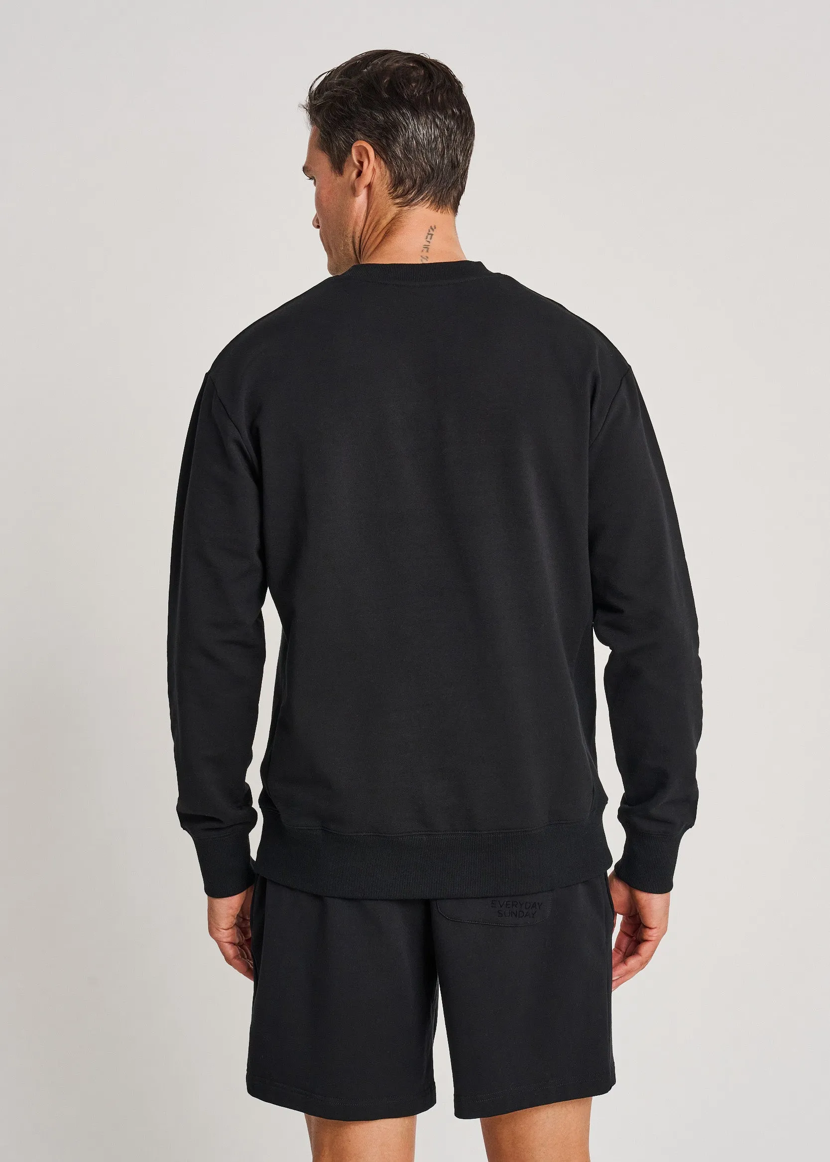 Black Sunday Crew Sweatshirt sold by Everyday Sunday product image thumbnail 2