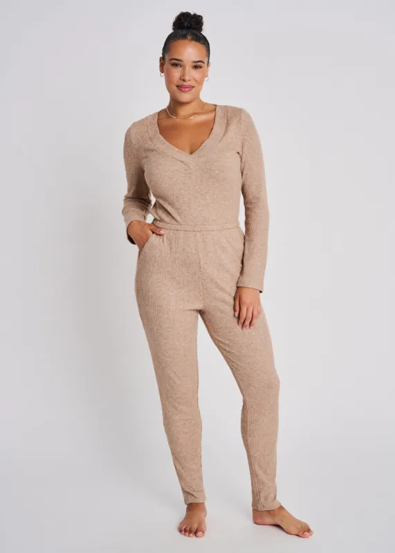 Day In Day Out Rib Knit Jumpsuit sold by Everyday Sunday