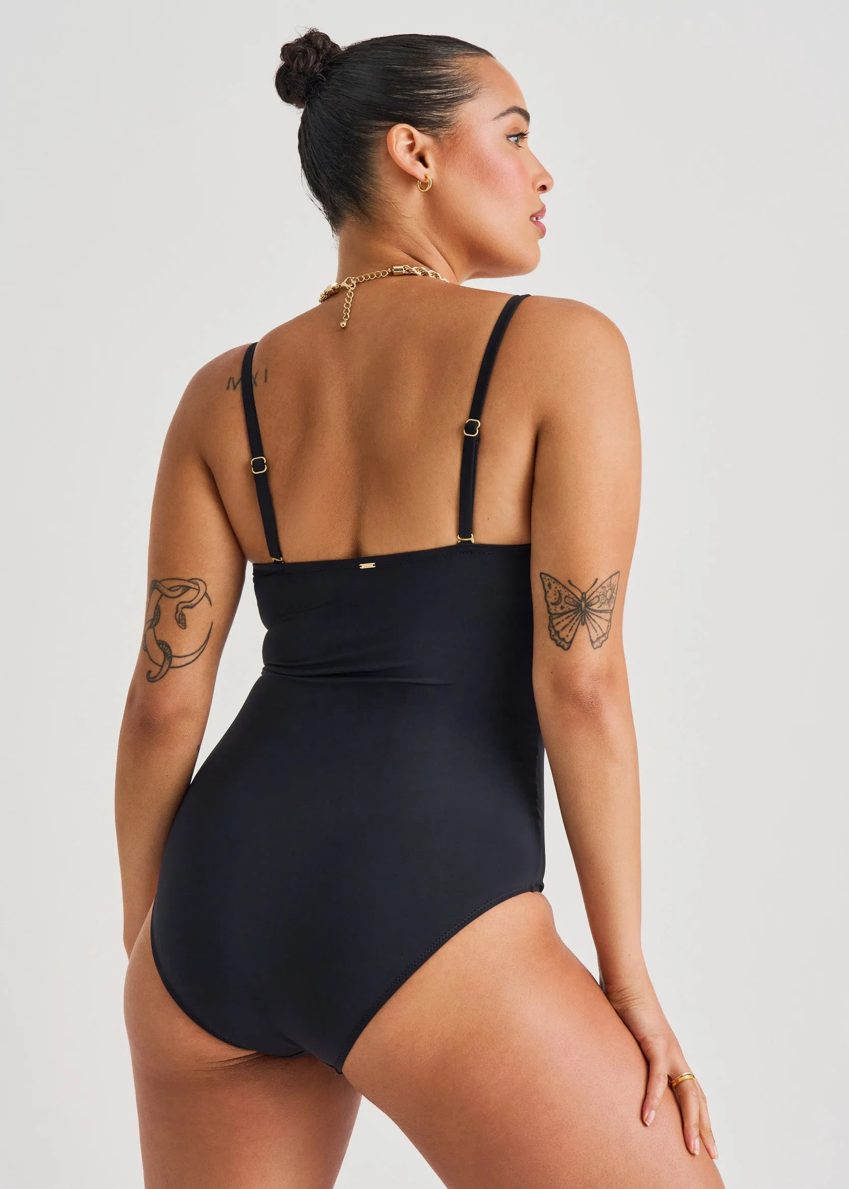 Front Twist Bandeau One-Piece sold by Everyday Sunday product image thumbnail 2