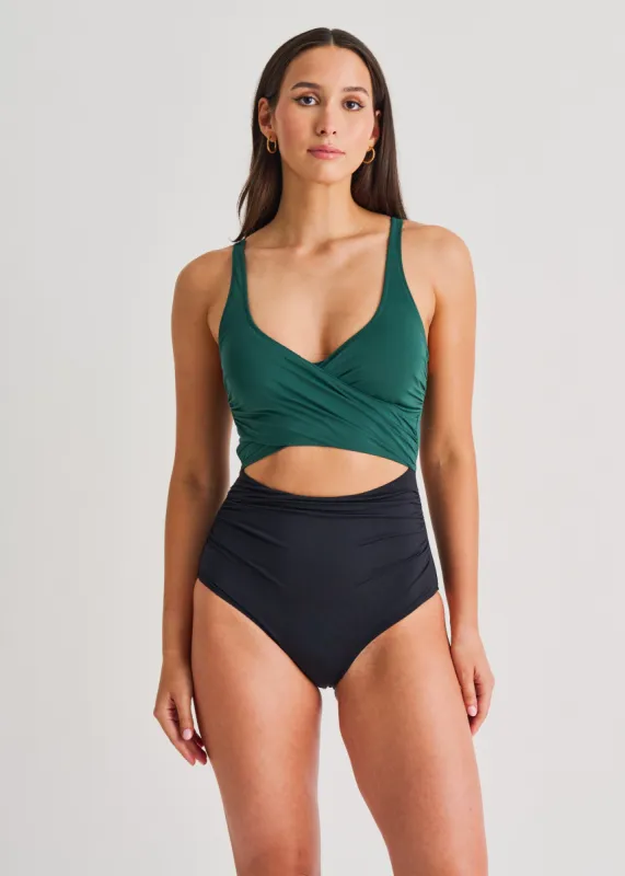 Wrap One-Piece sold by Everyday Sunday