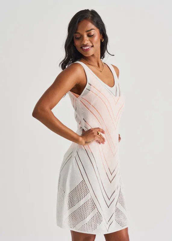 Crochet Cover-Up Dress sold by Everyday Sunday