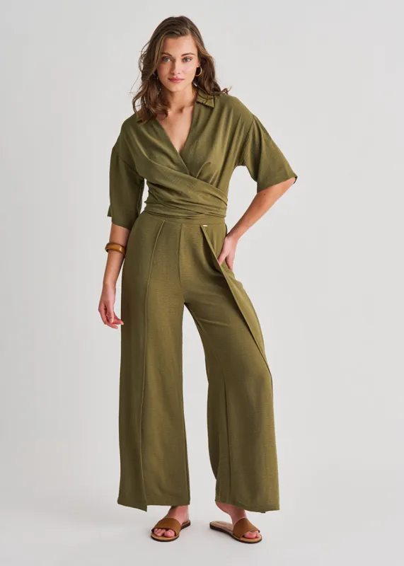 Front Tie Cover-Up Shirt sold by Everyday Sunday