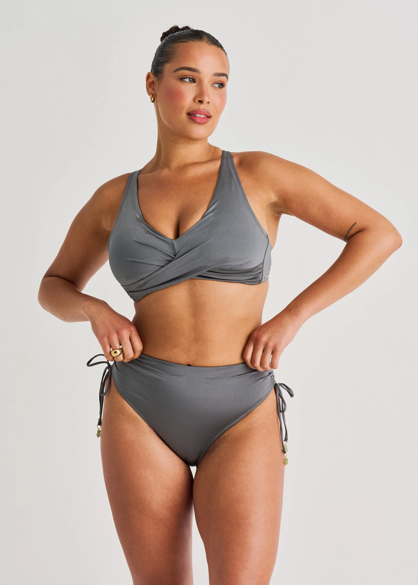 Wrap D-Cup Crop Top sold by Everyday Sunday