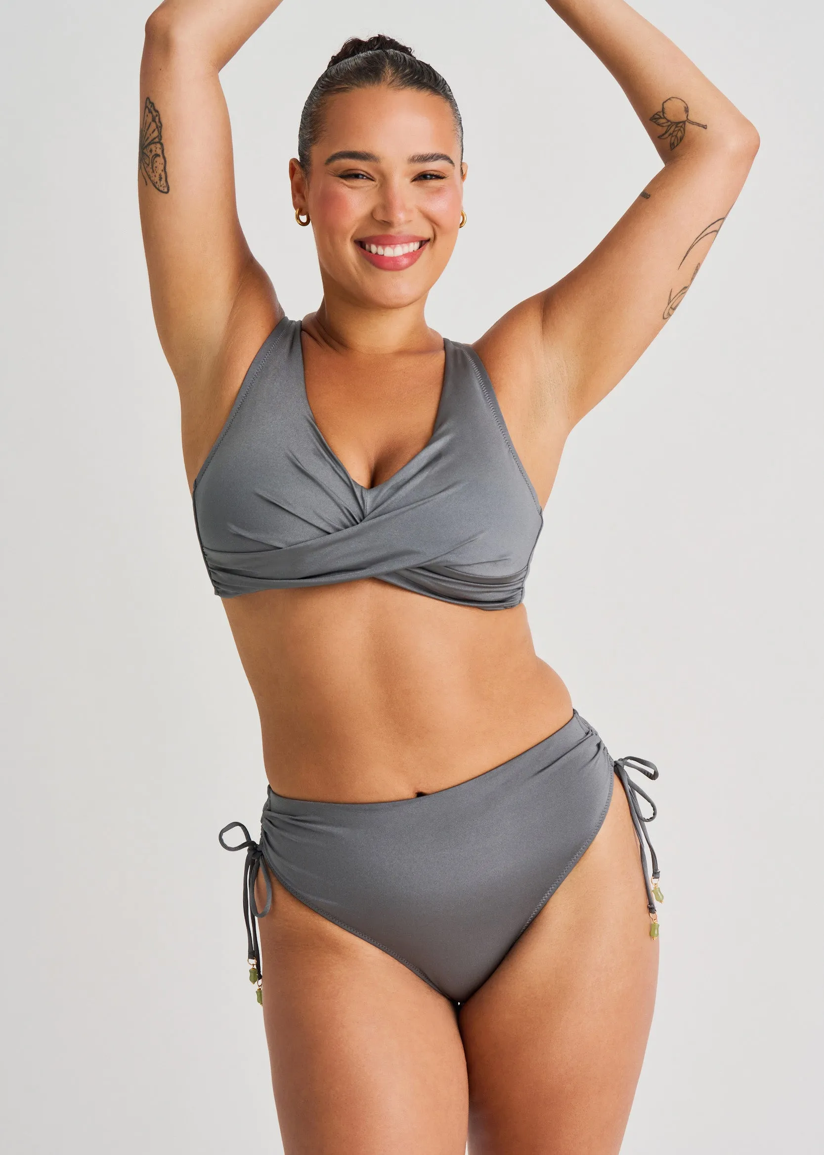 Wrap D-Cup Crop Top sold by Everyday Sunday product image thumbnail 5