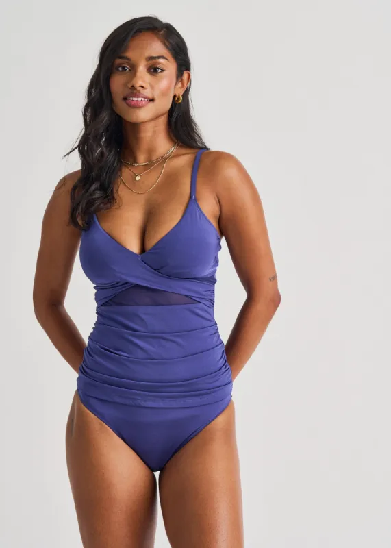 Cross Over Mesh Tankini - FINAL SALE made by Everyday Sunday