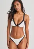 Contrast Band Triangle Bikini Top sold by Everyday Sunday