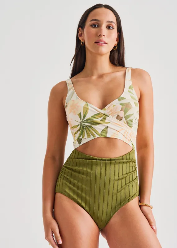 Wrap One-Piece sold by Everyday Sunday