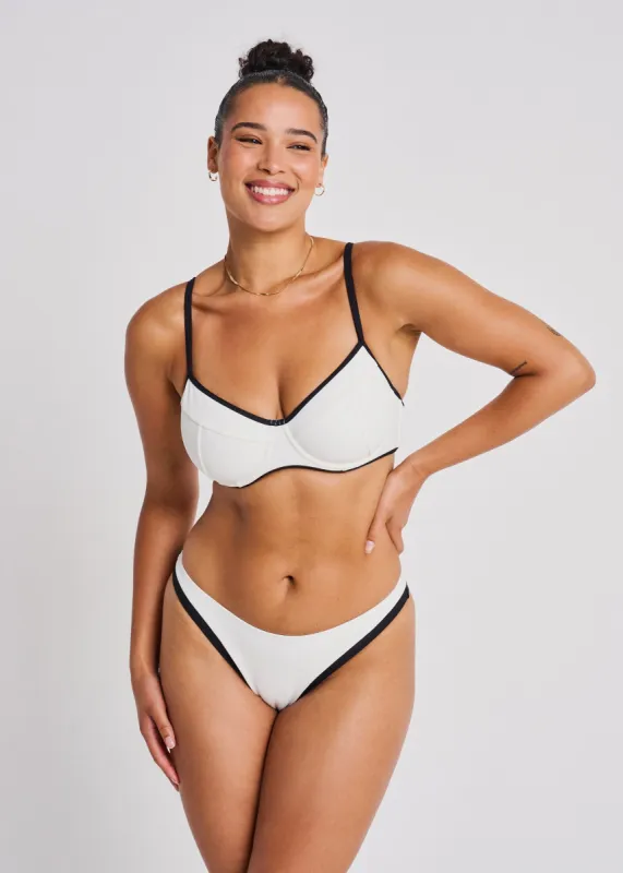 Rib Cami Underwire Bikini Bra sold by Everyday Sunday
