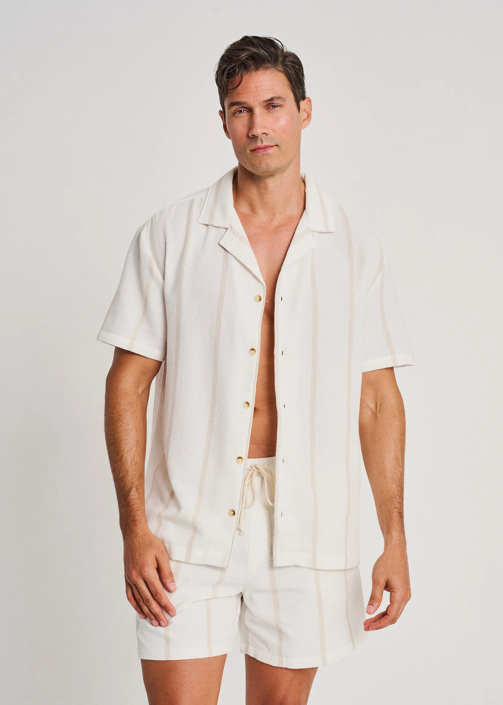 Striped Beach Shirt sold by Everyday Sunday product image thumbnail 2