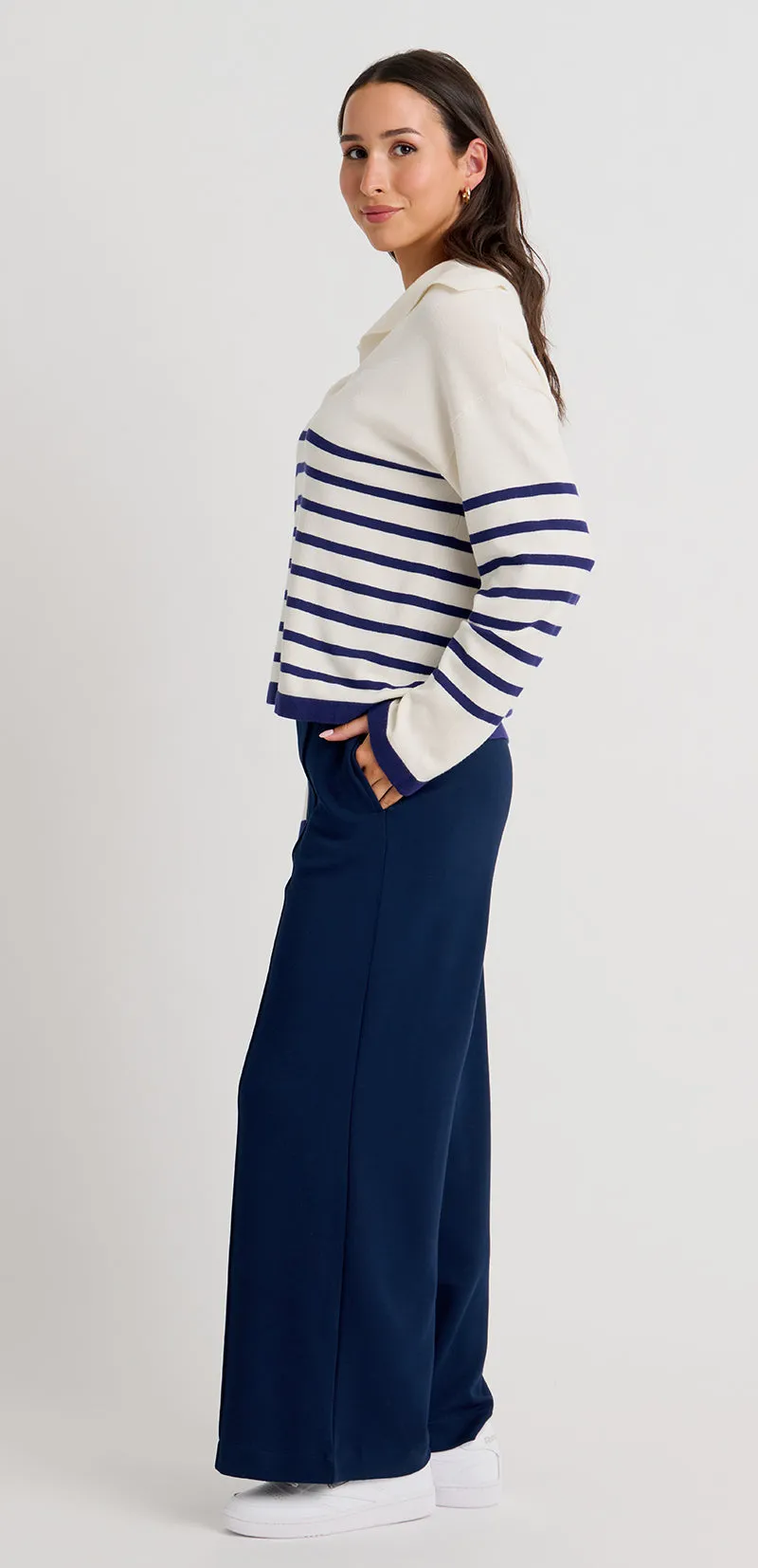 Tricot Sweater with Collar sold by Everyday Sunday product image thumbnail 4