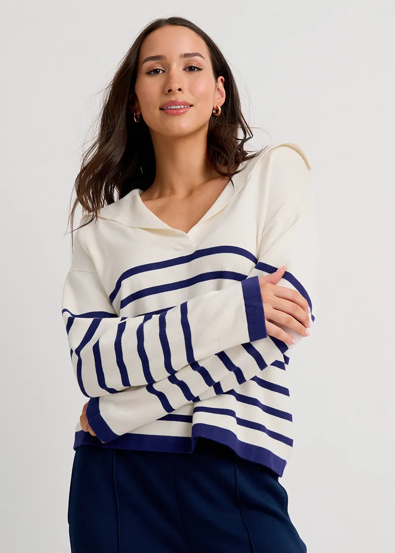 Tricot Sweater with Collar sold by Everyday Sunday