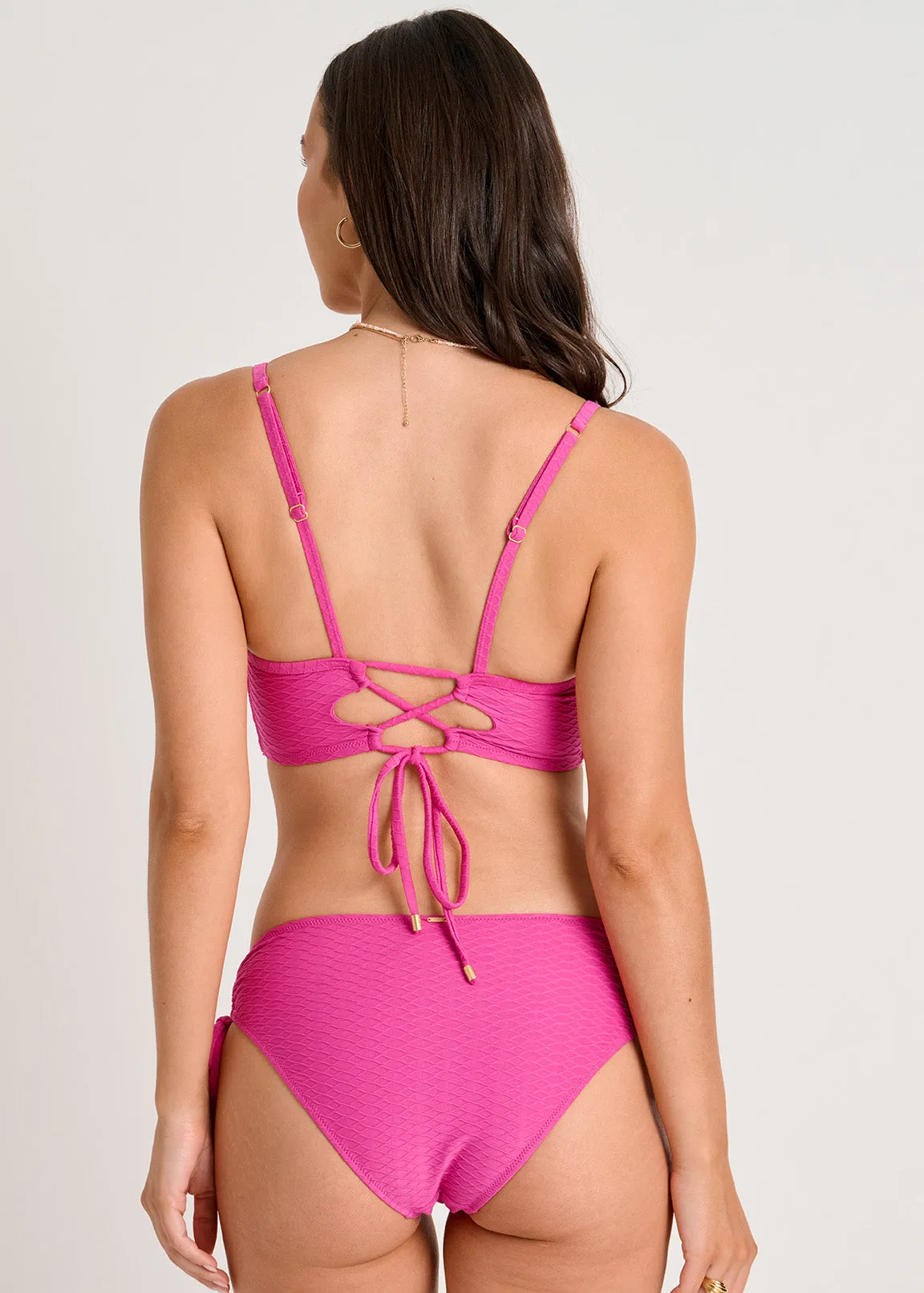 Textured Classic Bikini Bottom with Side Ties sold by Everyday Sunday product image thumbnail 4