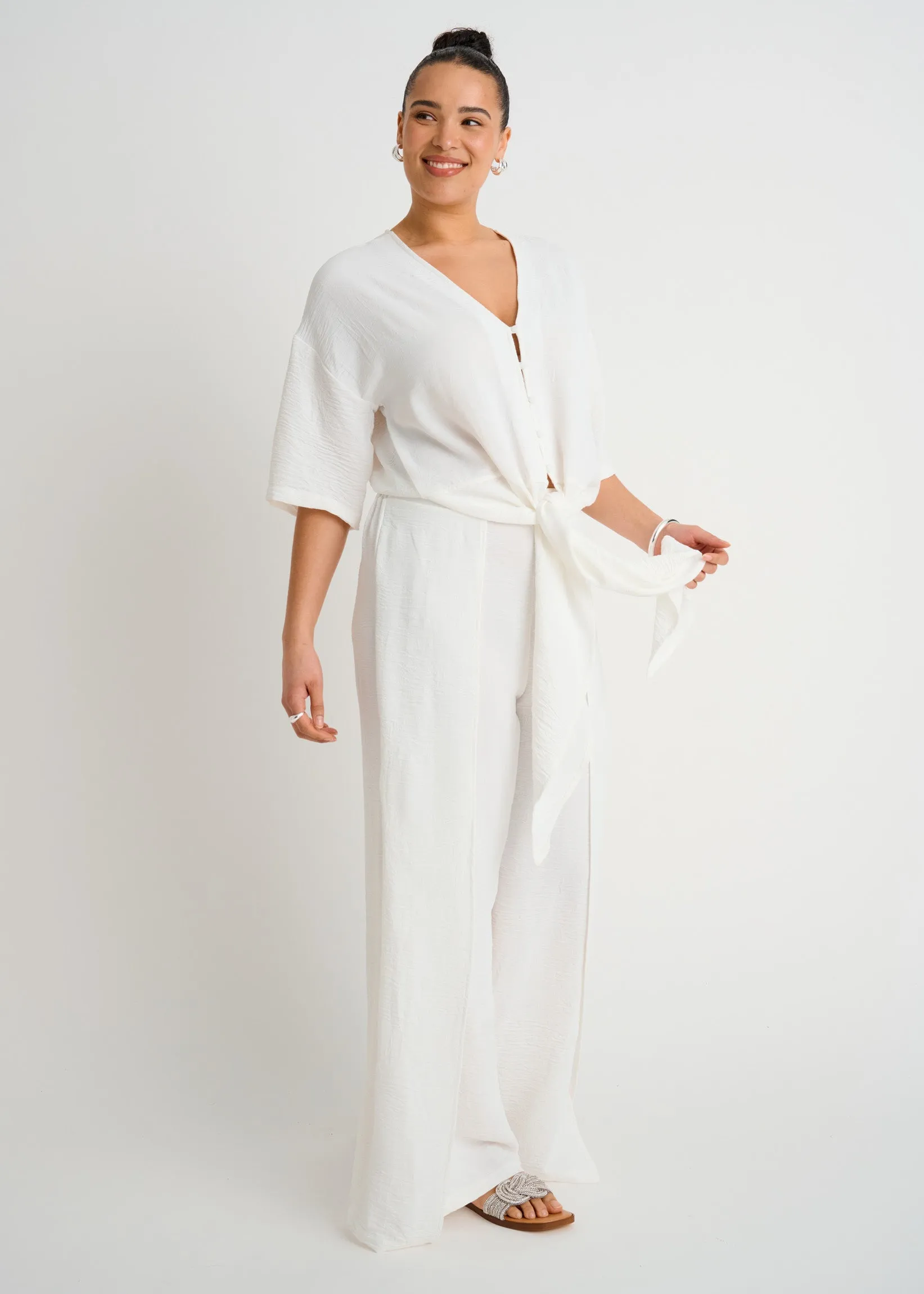 Wide-Leg Cover-Up Pants sold by Everyday Sunday product image thumbnail 3