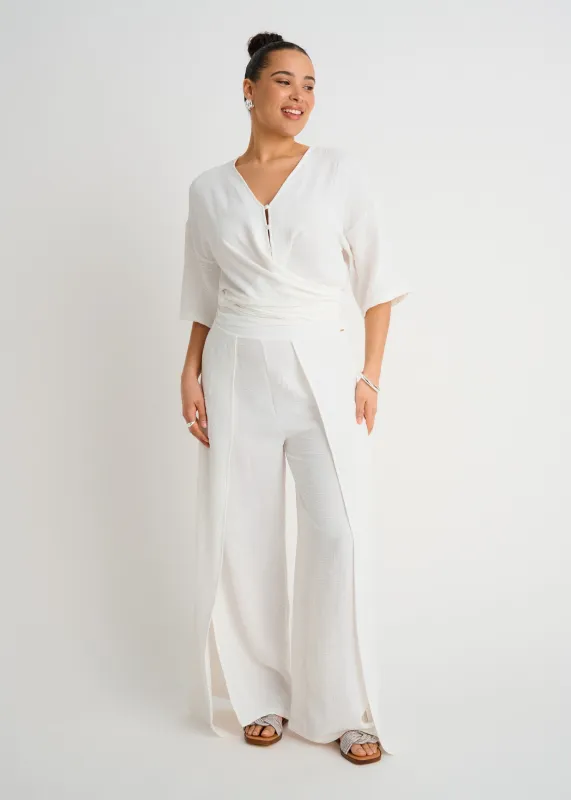 Wide-Leg Cover-Up Pants sold by Everyday Sunday