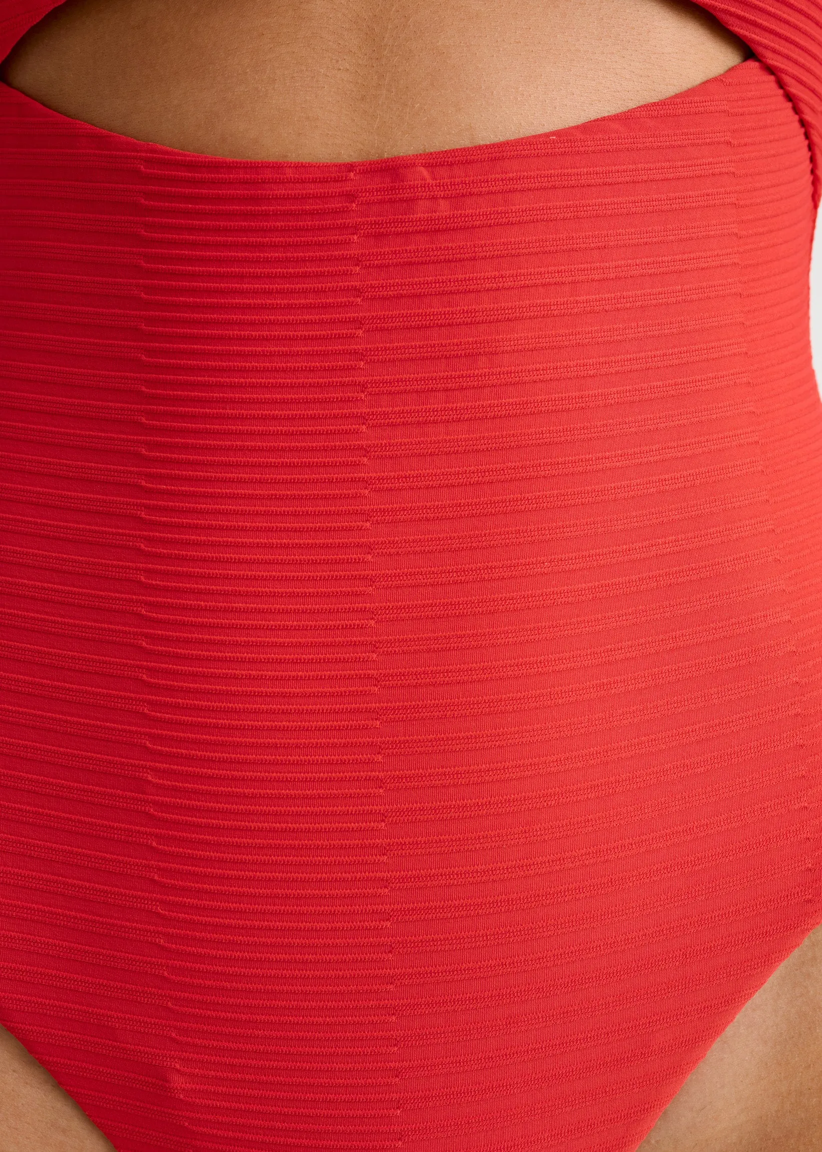 Textured Racerback Extra High-Leg One-Piece sold by Everyday Sunday product image thumbnail 5