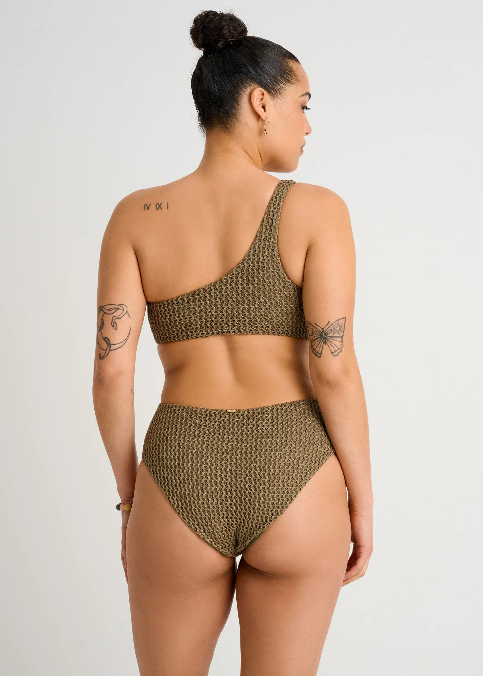 Crochet One-Shoulder One-Piece sold by Everyday Sunday product image thumbnail 2