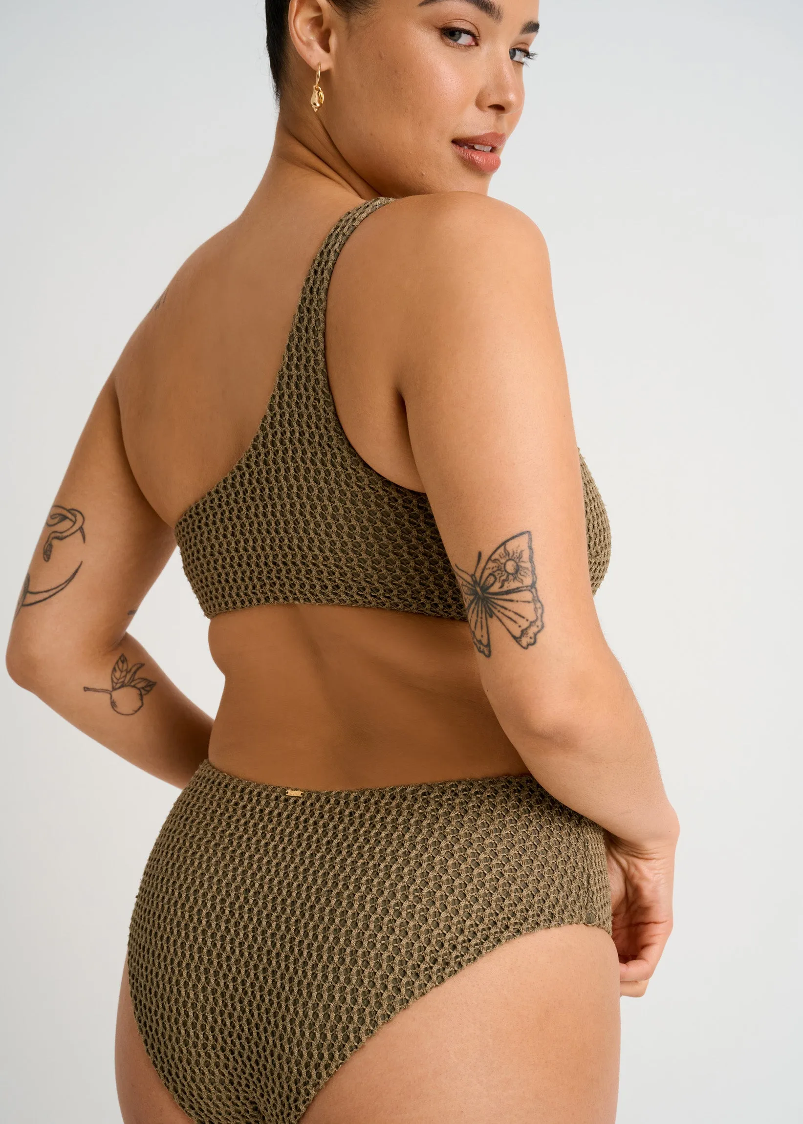 Crochet One-Shoulder One-Piece sold by Everyday Sunday product image thumbnail 5