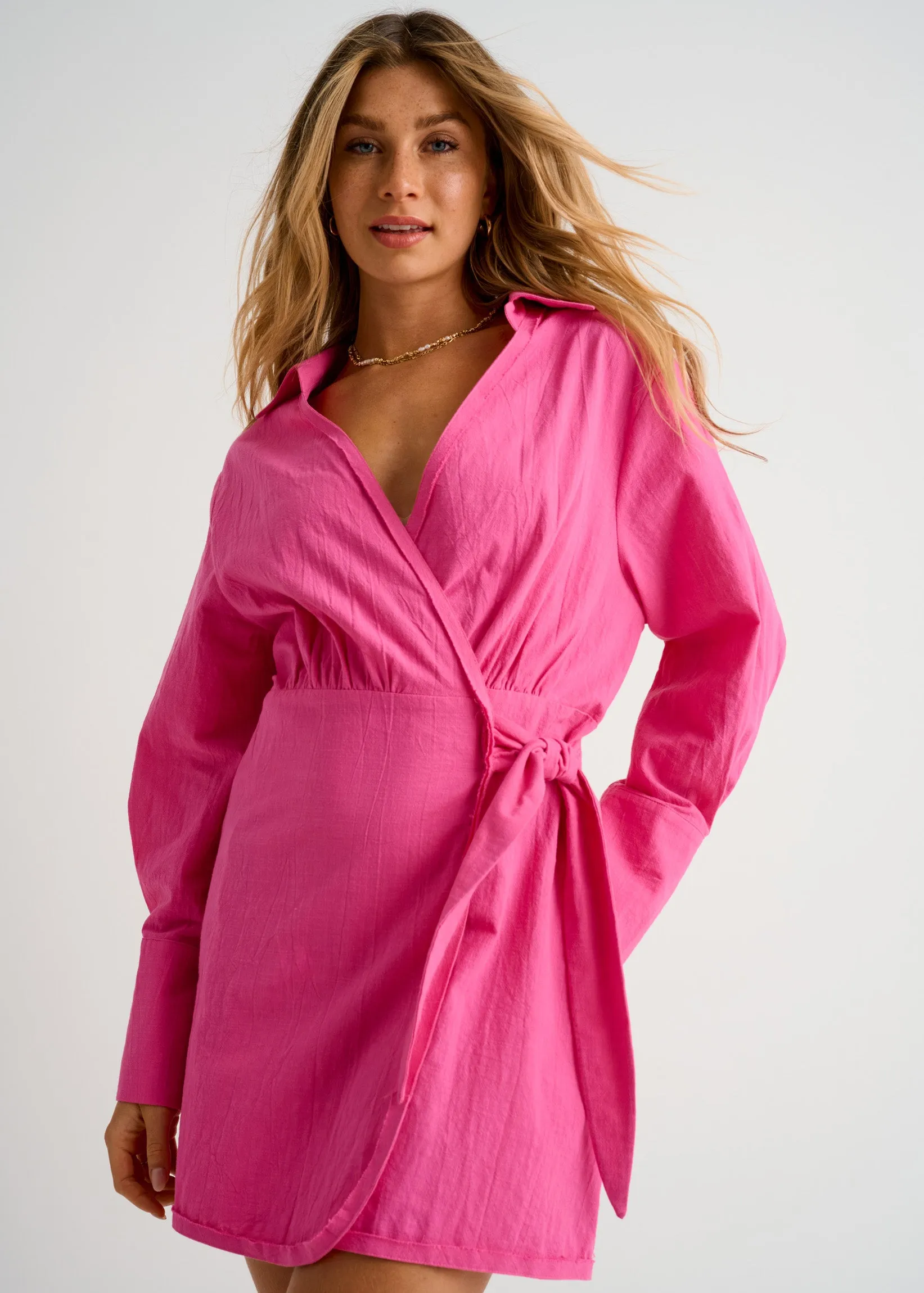 Cotton Cover-Up Wrap Dress sold by Everyday Sunday product image thumbnail 4