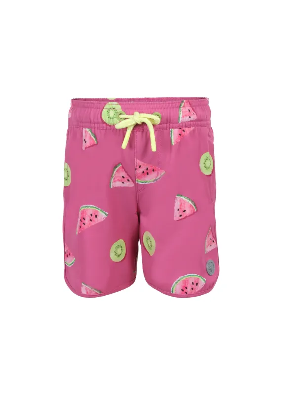 Watermelon Boy Retro Swim Trunk made by Everyday Sunday