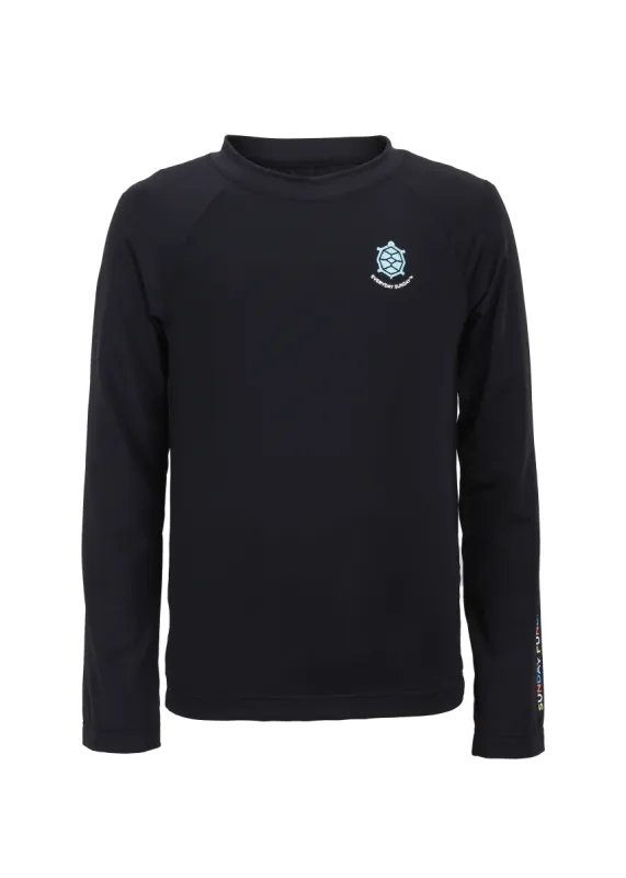Unisex Black Long Sleeve Rashguard sold by Everyday Sunday