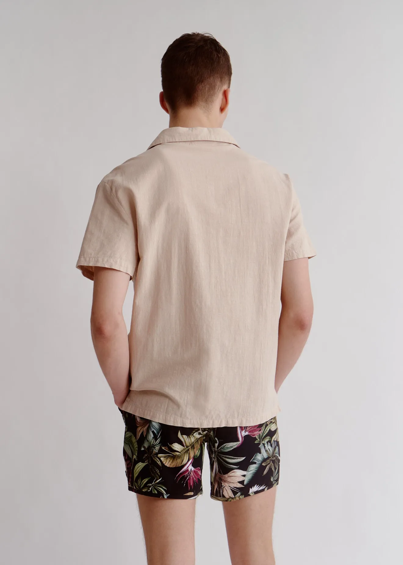 Linen-Blend Beach Shirt sold by Everyday Sunday product image thumbnail 4