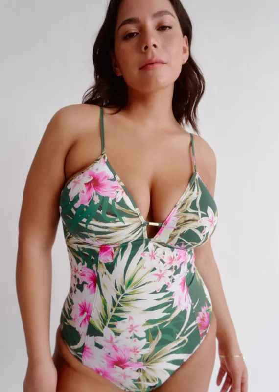 Tropic Shore One-Piece Swimsuit sold by Everyday Sunday