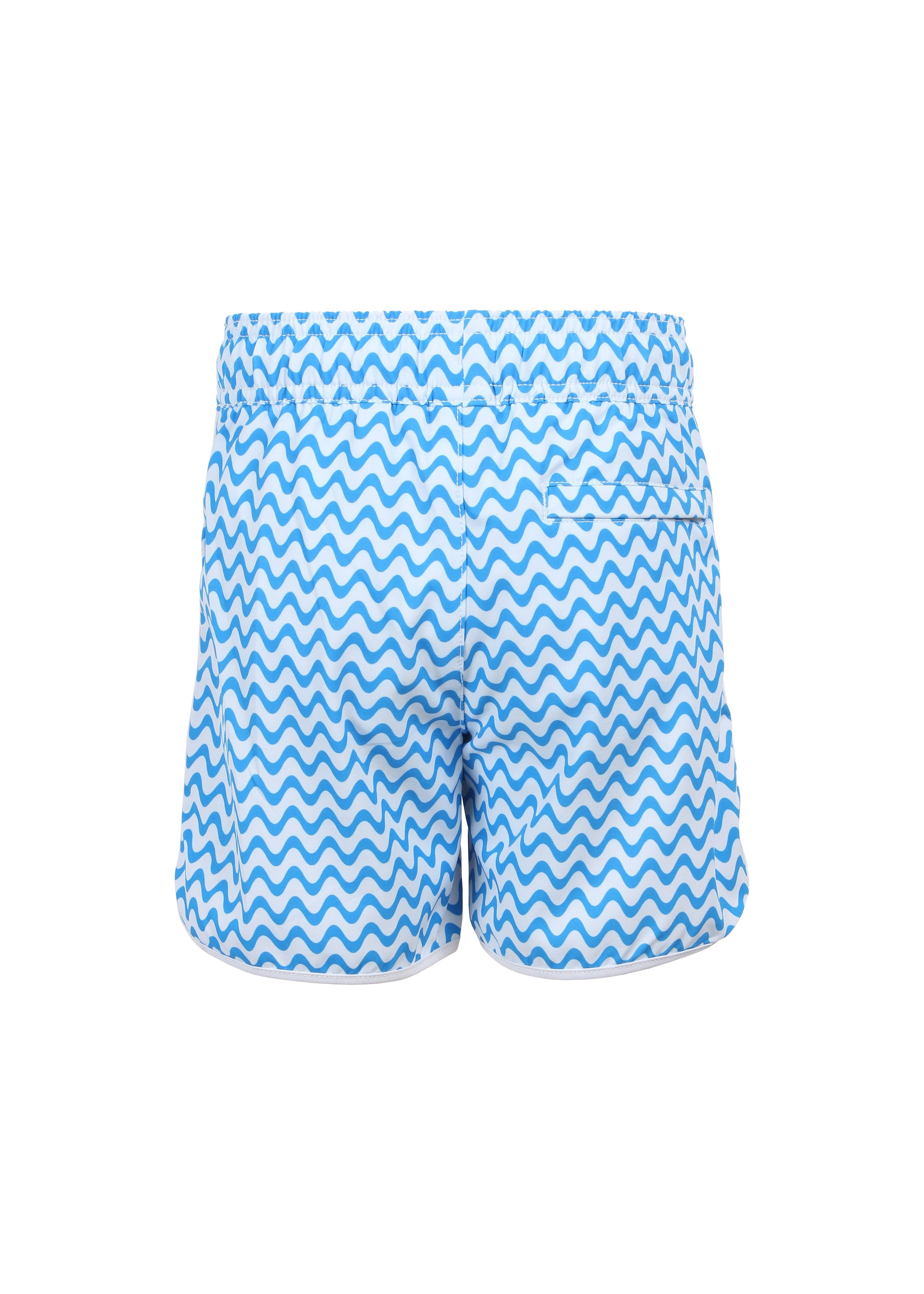 Wave Stripe Boy Retro Swim Trunk sold by Everyday Sunday product image thumbnail 2