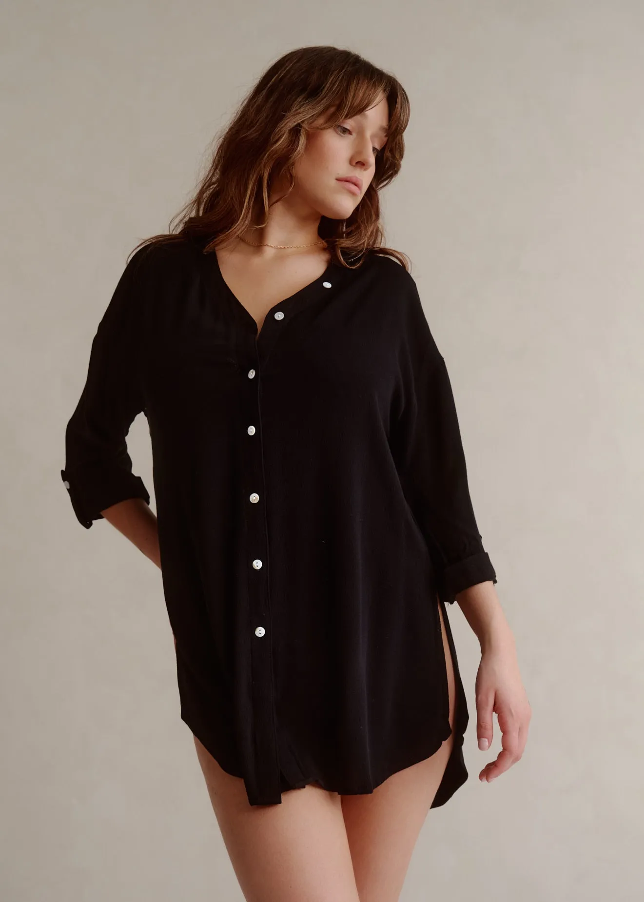 Cover-Up Tunic Shirt sold by Everyday Sunday product image thumbnail 3