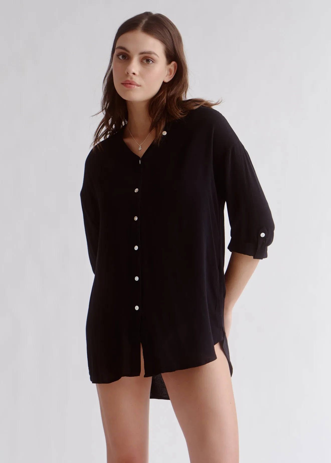 Cover-Up Tunic Shirt sold by Everyday Sunday