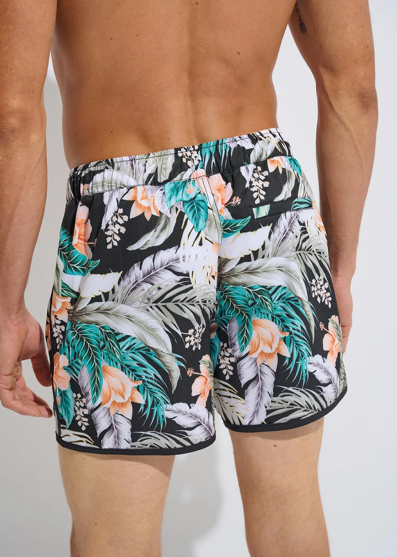 Black Tropical New Chino Swim Short sold by Everyday Sunday product image thumbnail 3