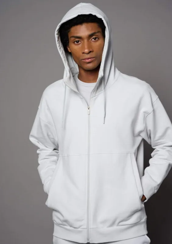 Oyster Organic comfort hoodie sold by Everyday Sunday