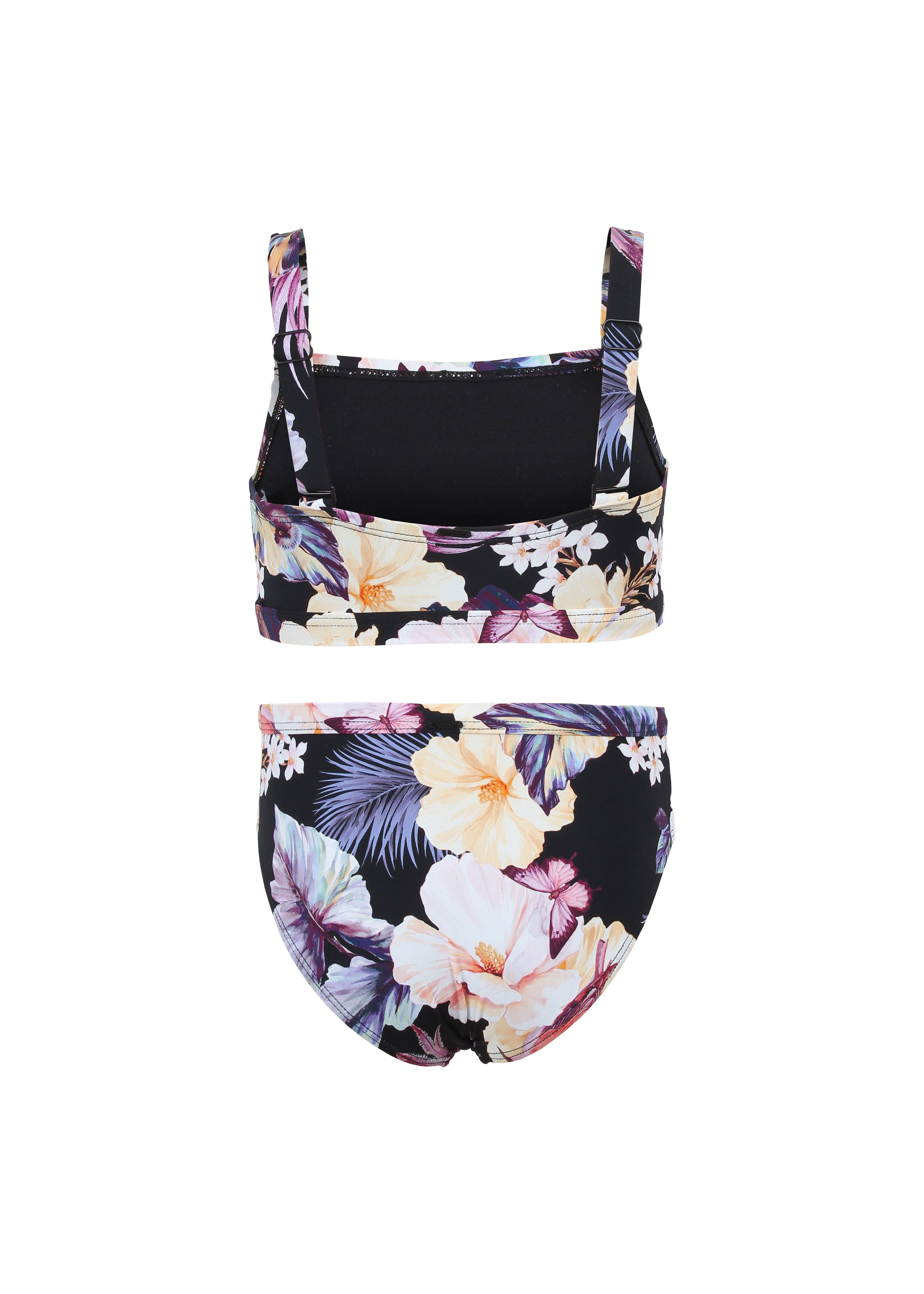 Black Coastal Two Piece Girl Swim Set sold by Everyday Sunday product image thumbnail 2