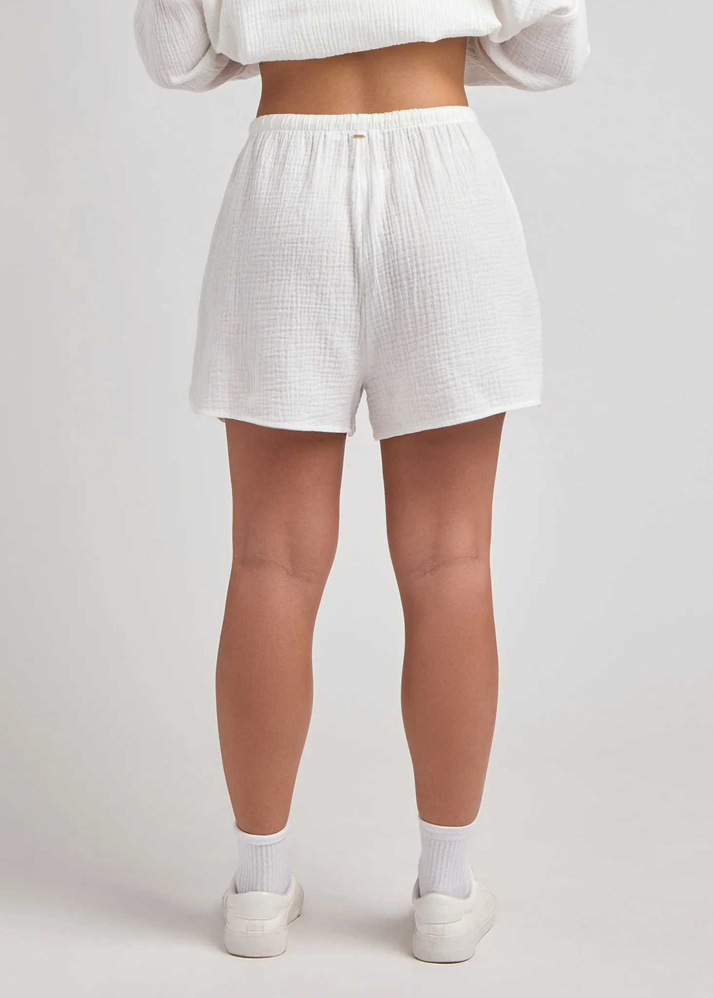 Off-White Cover-Up Shorts sold by Everyday Sunday product image thumbnail 2