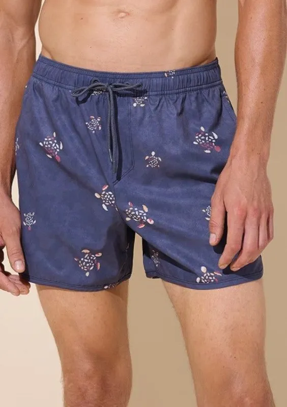 Turtle Retro Swim Short sold by Everyday Sunday