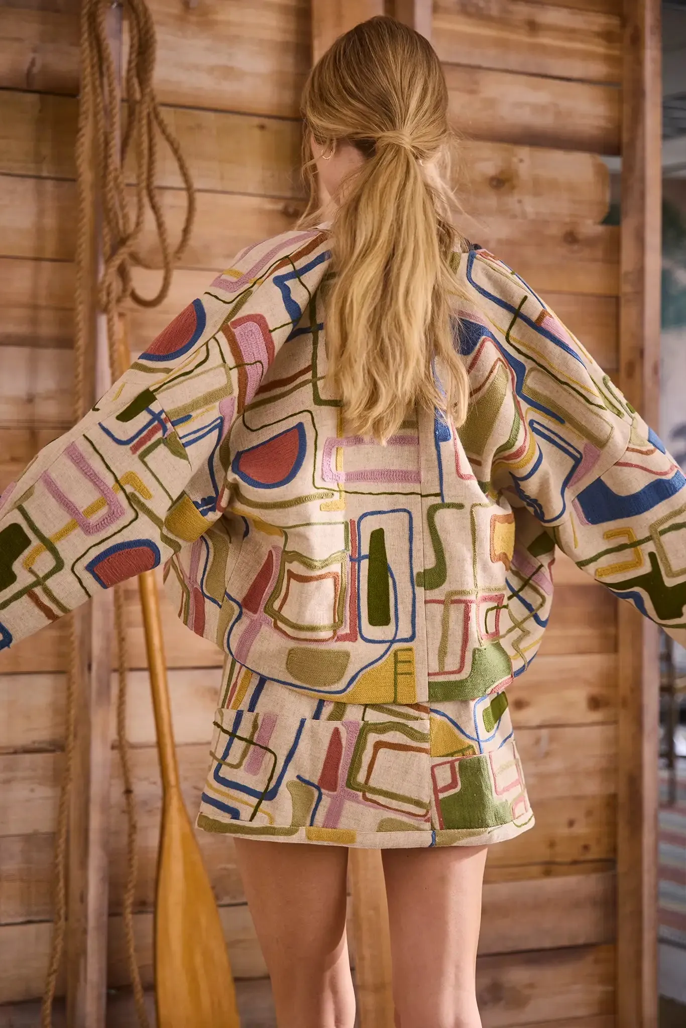 Miro Jacket sold by Hunter Bell NYC product image thumbnail 4