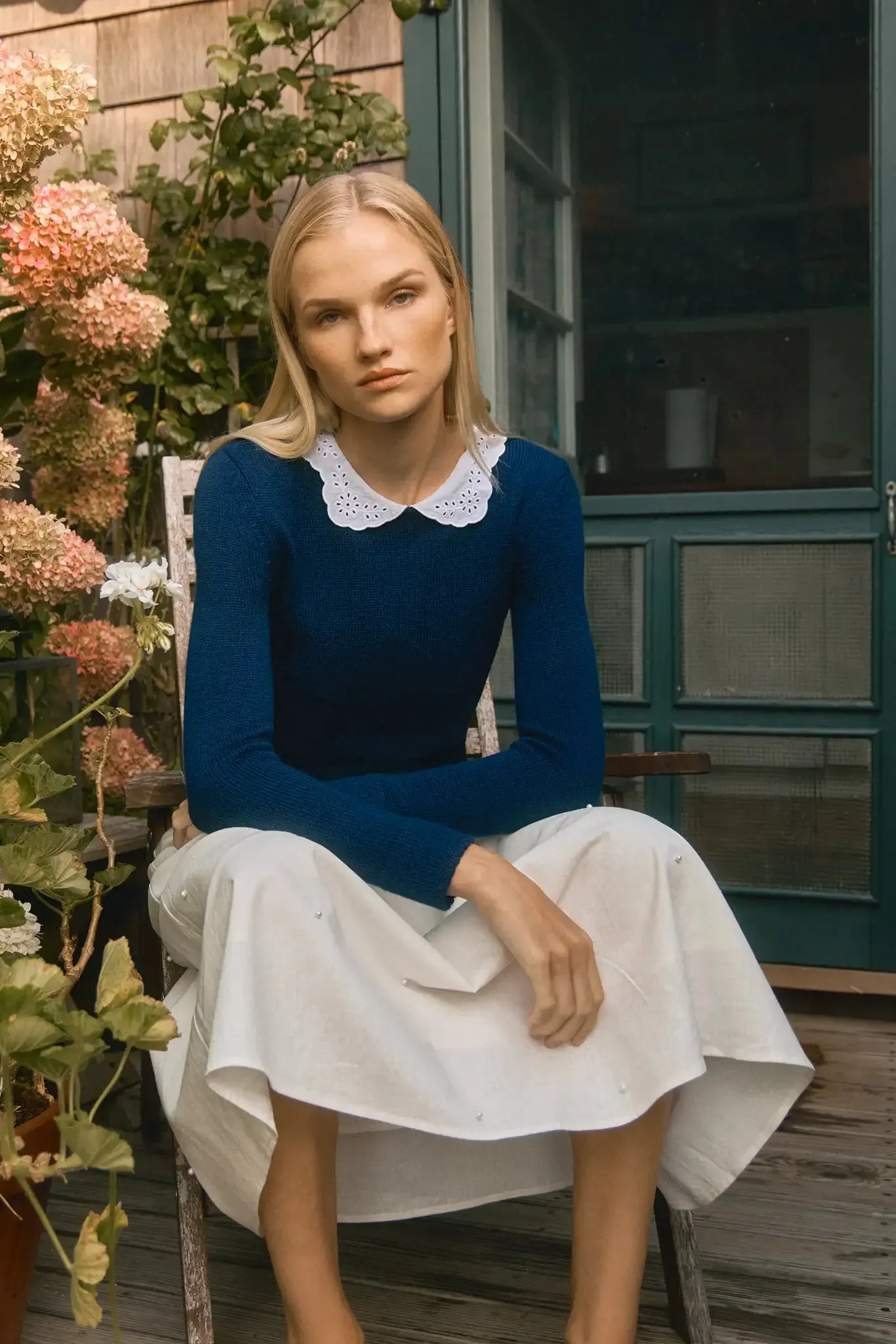 Violette Sweater sold by Hunter Bell NYC