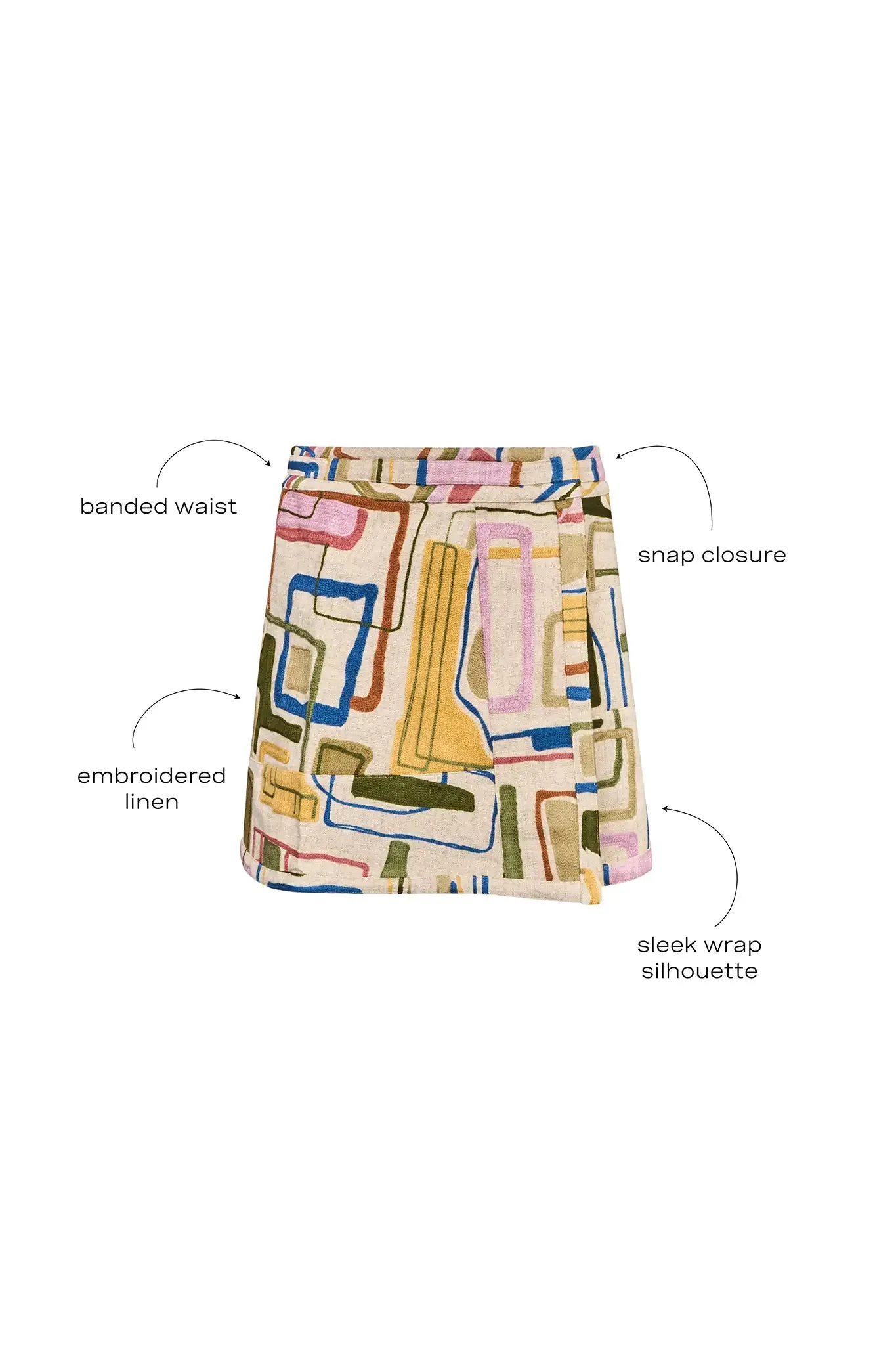 Powell Skirt sold by Hunter Bell NYC product image thumbnail 5