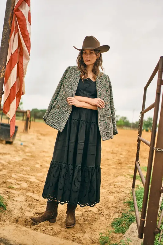 Huntley Half Coat made by Hunter Bell NYC