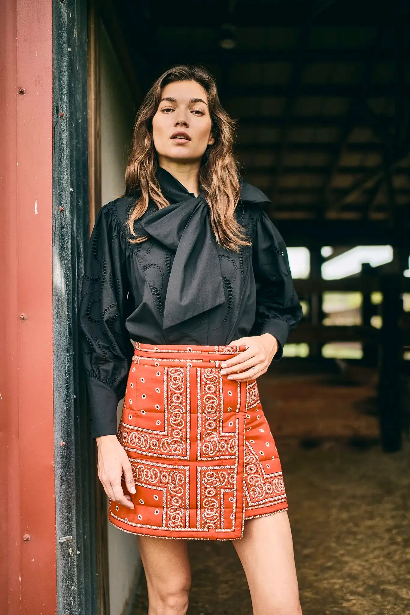 Shay Blouse sold by Hunter Bell NYC product image thumbnail 2