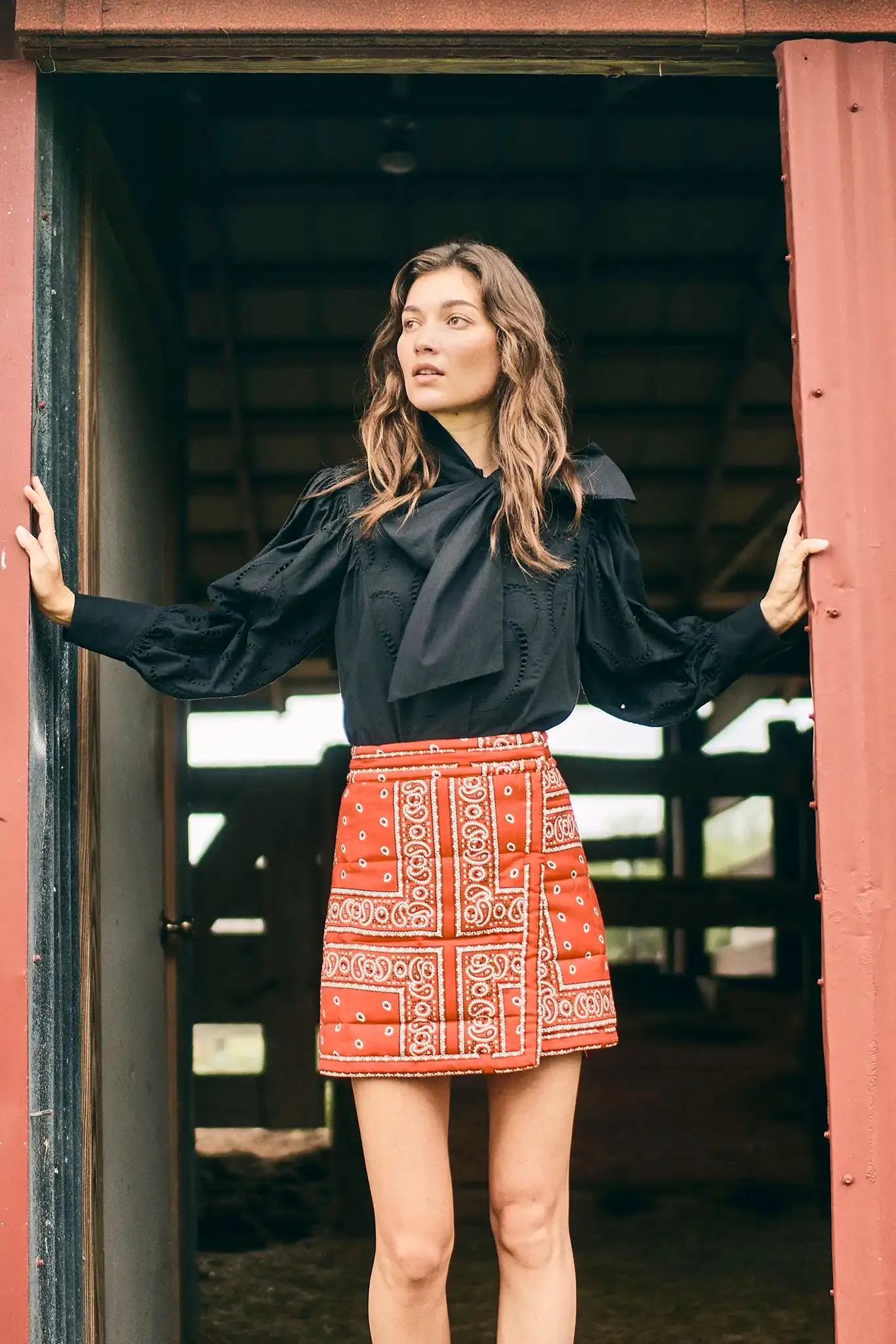 Shay Blouse sold by Hunter Bell NYC product image thumbnail 3