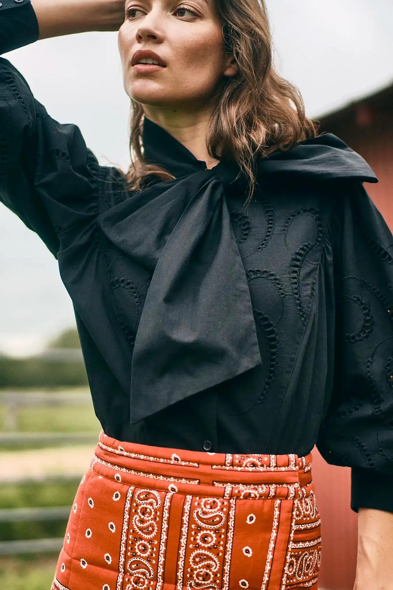 Shay Blouse sold by Hunter Bell NYC