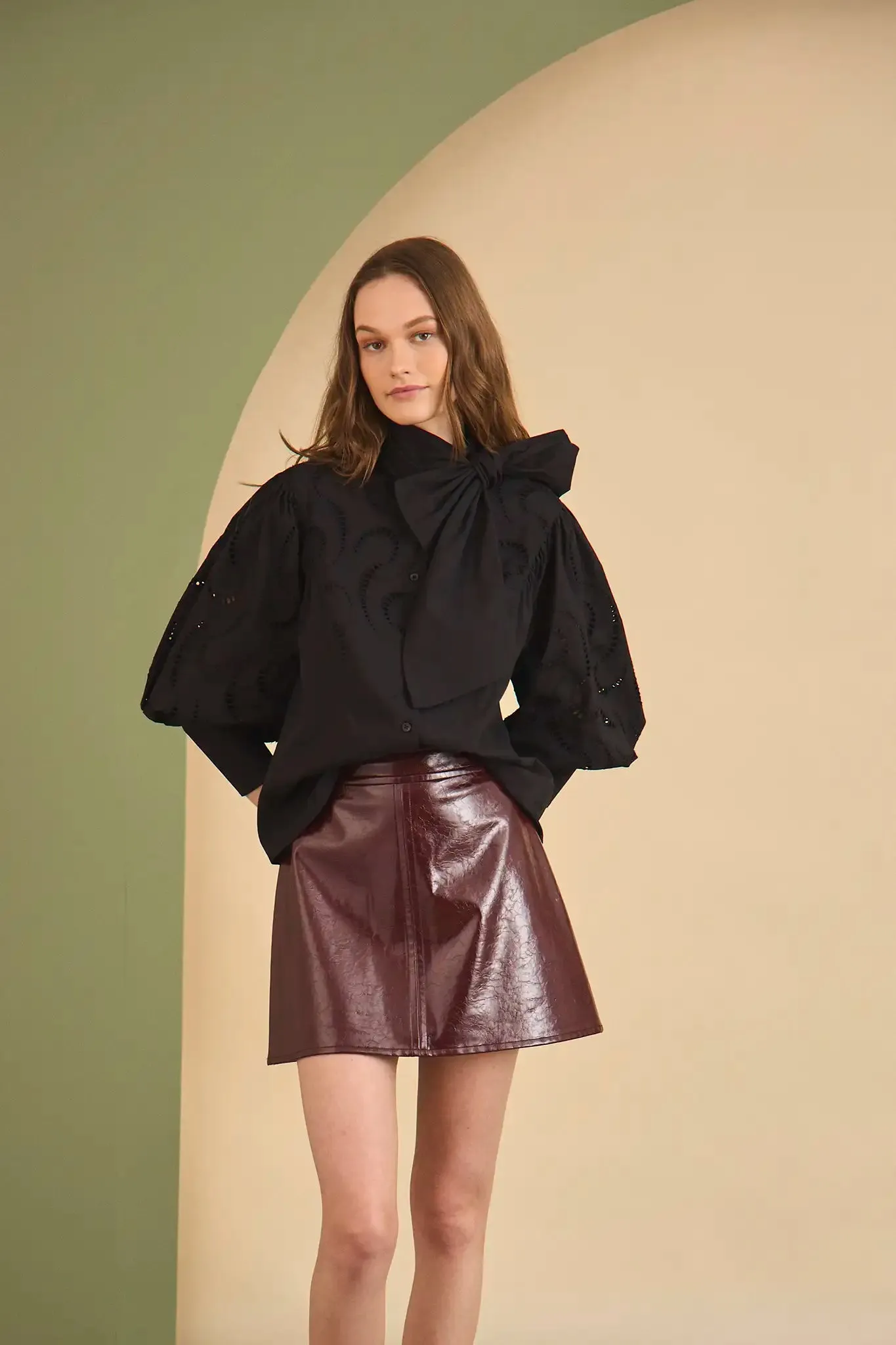 Shay Blouse sold by Hunter Bell NYC product image thumbnail 5