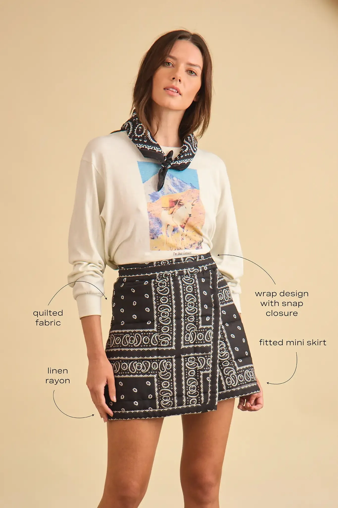 Powell Skirt sold by Hunter Bell NYC product image thumbnail 5