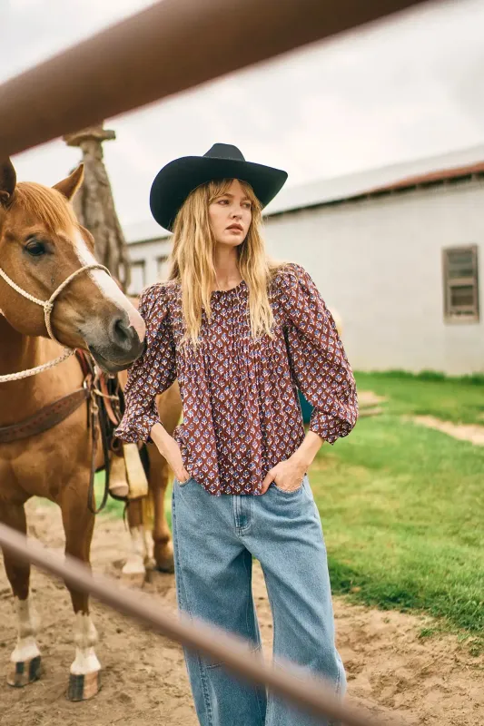 Daphne Top sold by Hunter Bell NYC