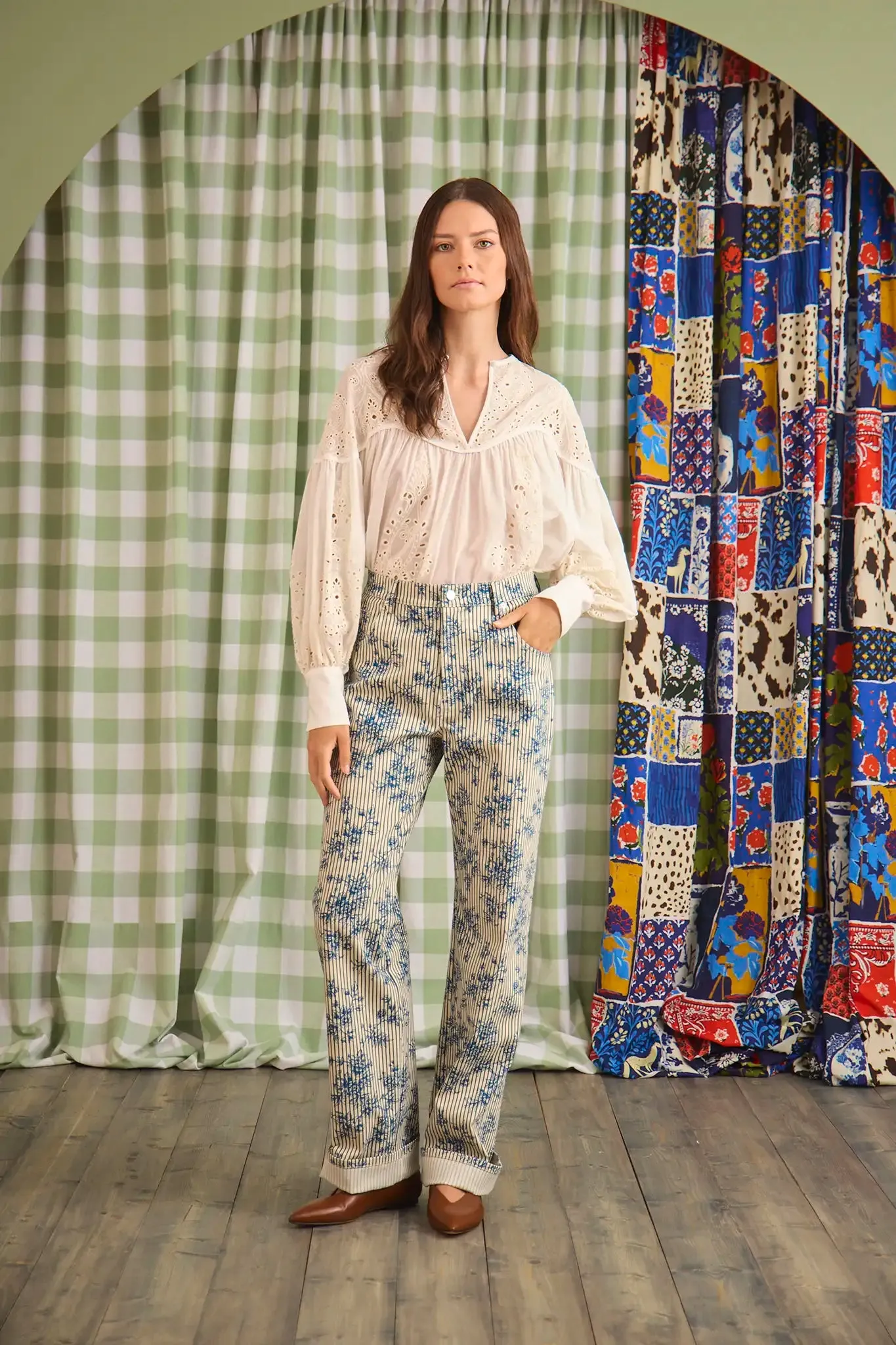 Lakelynn Pant sold by Hunter Bell NYC product image thumbnail 2